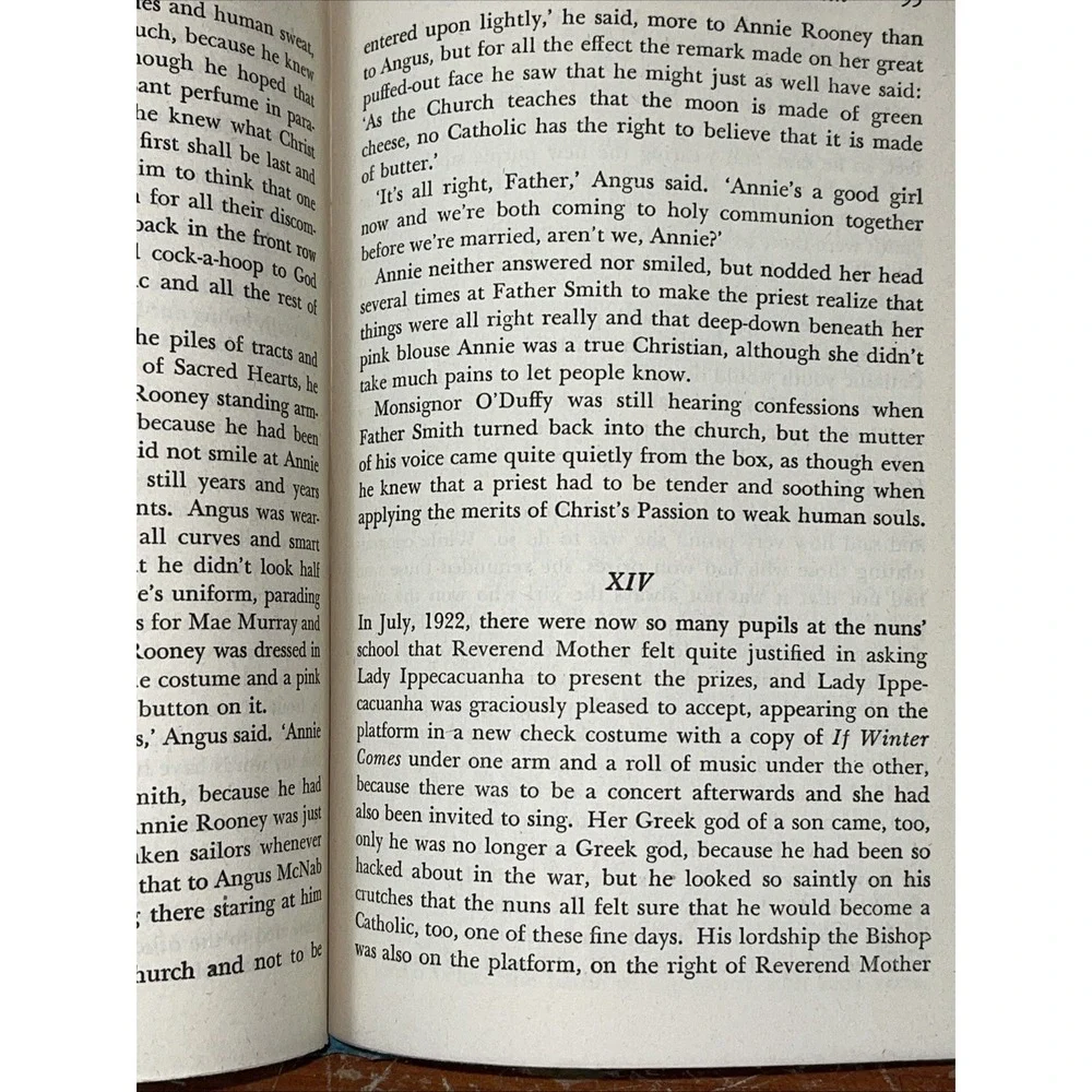 THE WORLD, THE FLESH, AND FATHER SMITH BY BRUCE MARSHALL BOOK‎ Vintage HC 1945